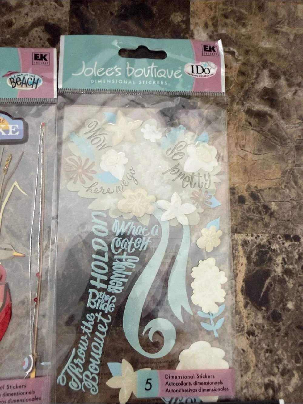 NWT Misc Scrapbooking Stickers